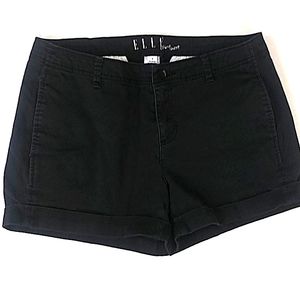 Ellle Black Chino Shorts